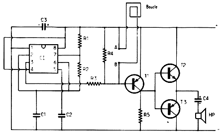 sch�ma alarme par rupture