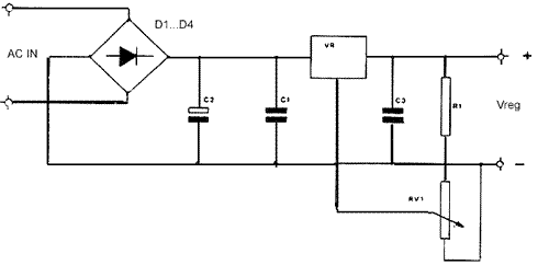 montage Alimentation Universelle de 5 à 14V /1 A
