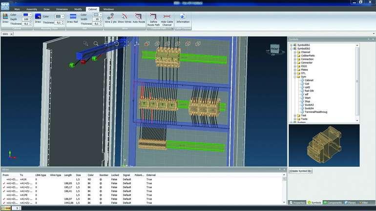 IGE+XAO lance SEE Electrical 3D Panel, un logiciel innovant et ouvert d�di� � l�implantation en armoires �lectriques