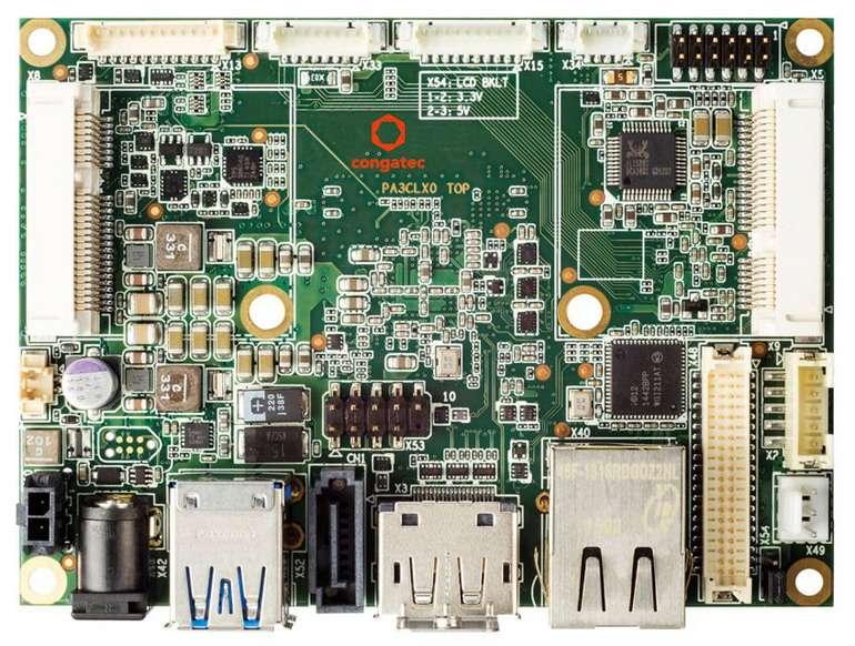 Compacte et compl�te :la carte  SBC industrielle  Pico-ITX de congatec est �quip�e du processeur Intel Atom E3800 (nom de code Bay Trail)