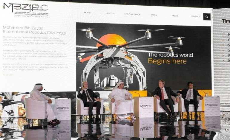 D�tails des d�fis � relever lors du concours international de robotique Mohamed Bin Zayed