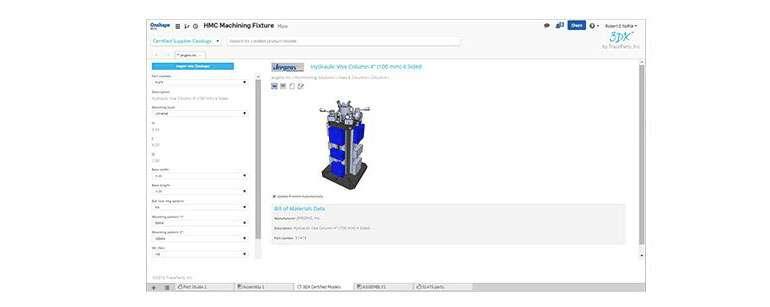 La nouvelle application �3DX Certified Models� de TraceParts