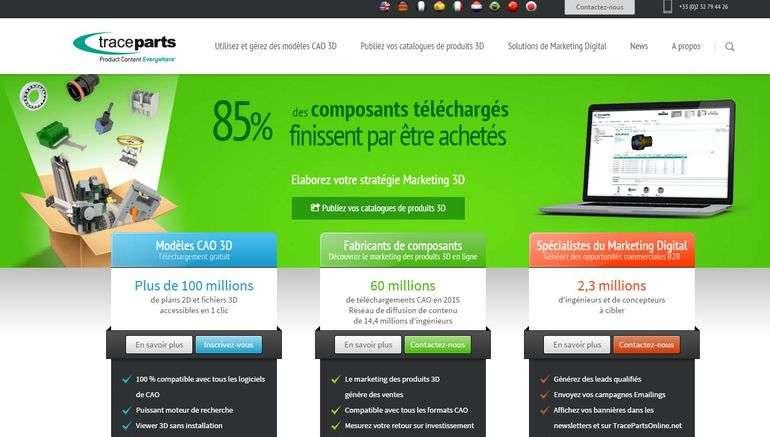Une ann�e record pour la diffusion des fichiers CAO en ligne
