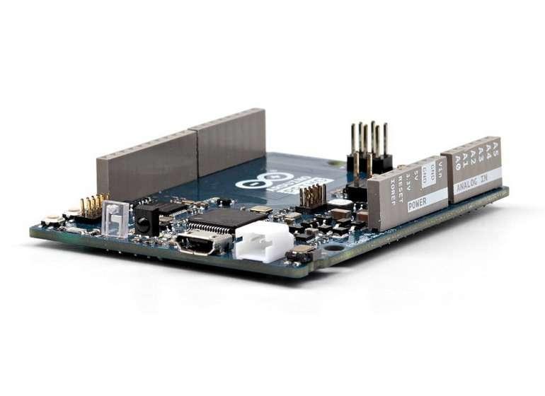 La carte de base Arduino Primo offrira une connectivit� sans fil Bluetooth basse �nergie native et une technologie d'appairage par effleurement CCP gr�ce au syst�me sur puce nRF52832 de Nordic