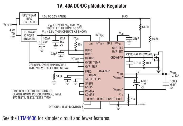 R�gulateur �Module modulaire, 40A, pour la protection de la charge en l�alimentation en amont