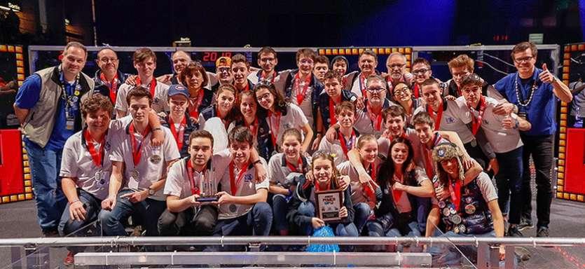 L��quipe Robo�Lyon soutenue par TraceParts se qualifie pour la grande finale mondiale de D�troit aux Etats-Unis