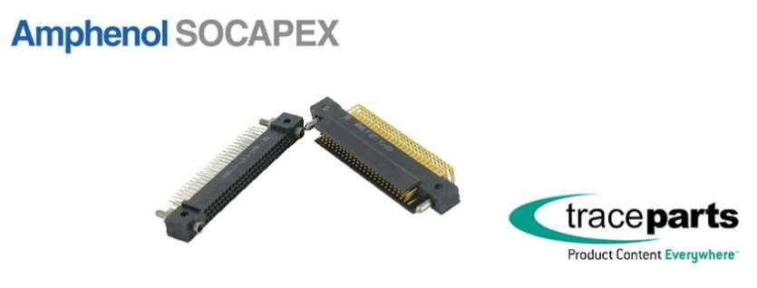 Les connecteurs d�Amphenol Socapex accessibles depuis la biblioth�que de contenu CAO 3D TraceParts