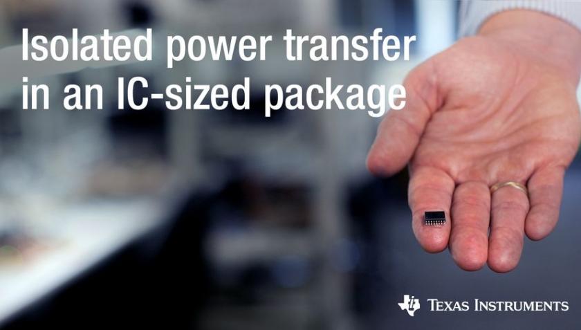 La technologie de transformateur int�gr� isol�, optimis� pour la gestion des IEM, de TI miniaturise la fonction de transfert de puissance au sein d'une puce �lectronique