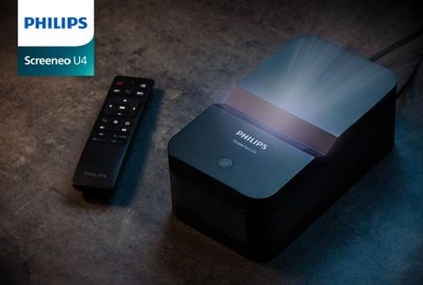 Philips Projection d�voile le Philips Screeneo U4