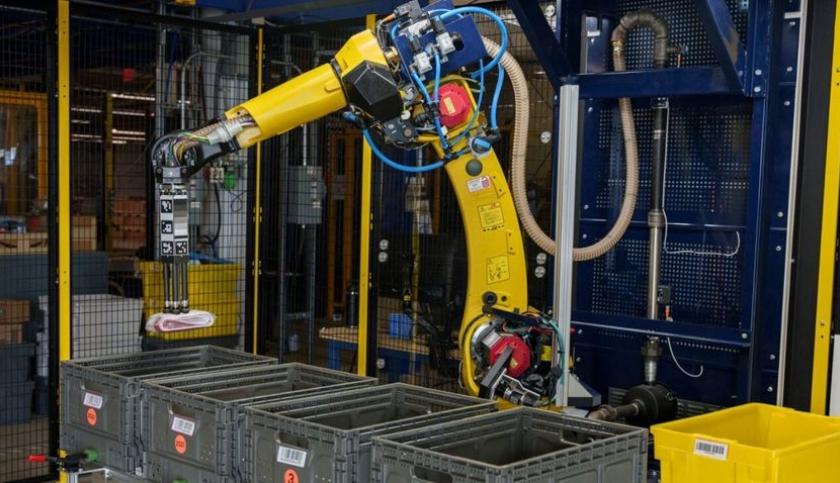 Amazon lance Sparrow, son nouveau robot r�volutionnaire