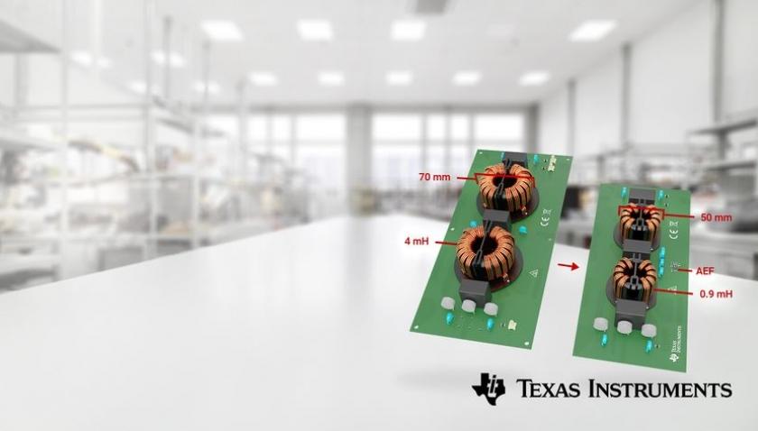 TI lance les tout premiers circuits int�gr�s de filtre anti-interf�rences �lectromagn�tiques actifs autonomes du march� pour les syst�mes d�alimentation � forte puissance volumique