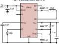 R�gulateur abaisseur, synchrone, 100V, 600mA, r�alisant un rendement de plus de 93%