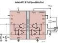 �metteur-r�cepteur �Module USB pour la protection des syst�mes avec un isolement galvanique de 7500Veff.
