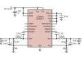 R�gulateur double 6A, 20V, 4MHz, abaisseur, synchrone, en bo�tier compact 4mm x 5 mm