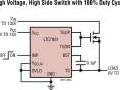 Contr�leur de MOSFET canal N, 150V, rapide, c�t� haut, possibilit� d�un rapport cyclique de 100%