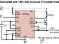 Contr�leur de MOSFET canal N, 60V, rapide, prot�g�, c�t� haut, possibilit� d�un rapport cyclique de 100%