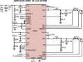 Contr�leur de LED, abaisseur, synchrone, 36V, 1,6A, deux canaux avec contr�le de gradation via I2C