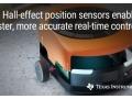 Le capteur de position � effet Hall 3D le plus pr�cis du march� permet un contr�le en temps r�el plus fin et plus rapide