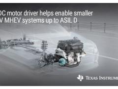 Un driver de moteur CC sans balais int�gr� de niveau 0 r�duit de 30 % la taille des syst�mes d'entra�nement par moteur 48 V s...